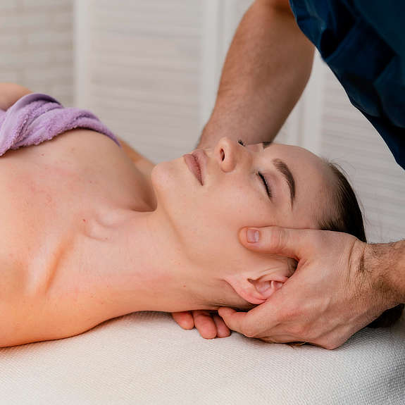 Entspannende Massage