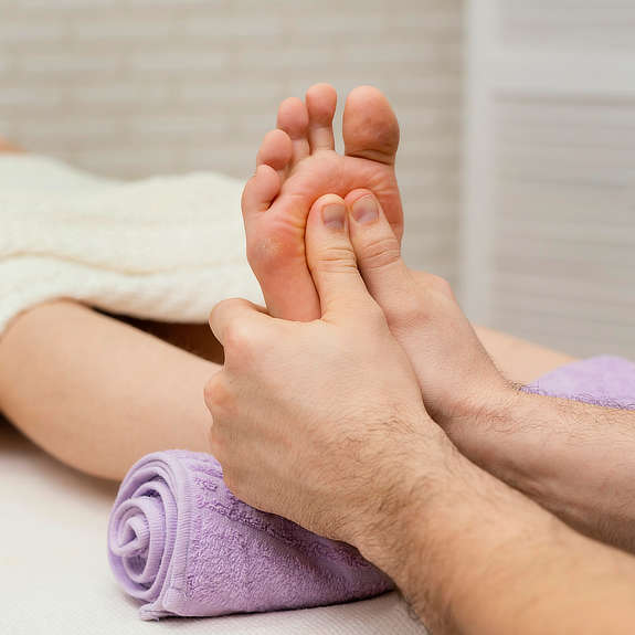 Fußmassage